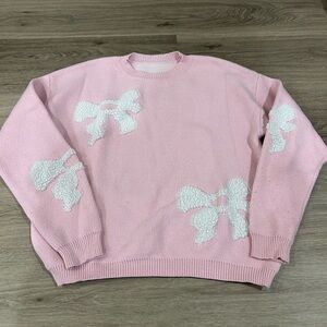 SHEIN Sweater with Bows
